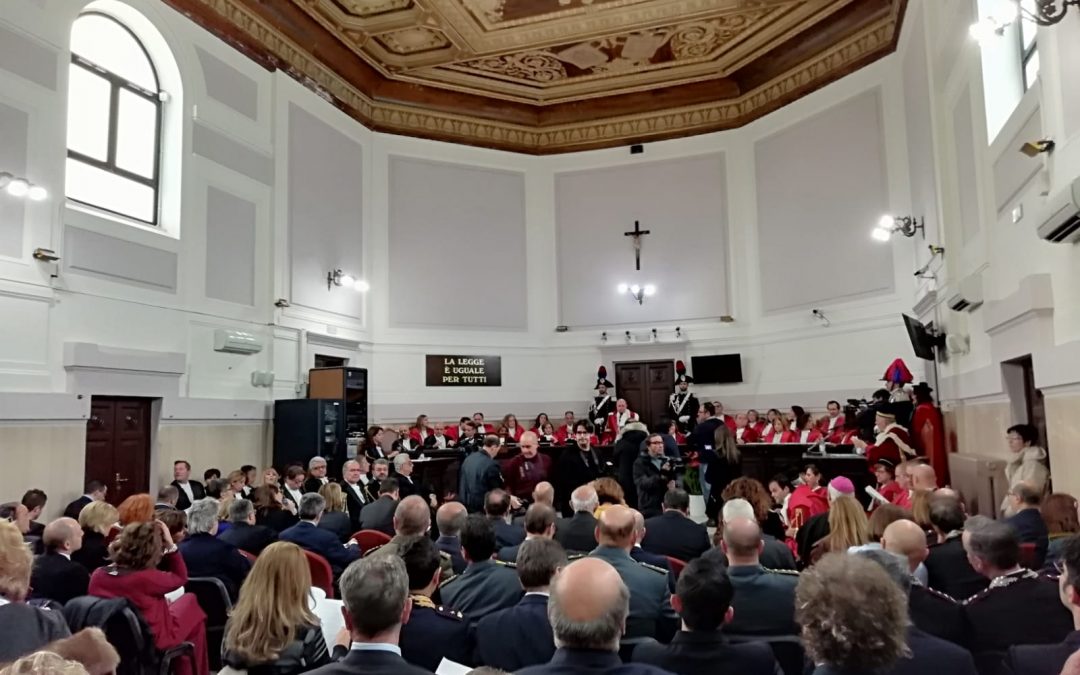 L'inaugurazione dell'anno giudiziario a Catanzaro