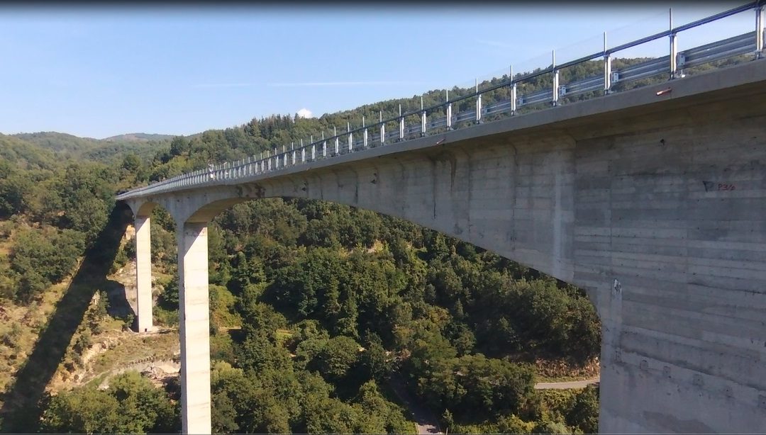 Il viadotto Cannavino di Celico
