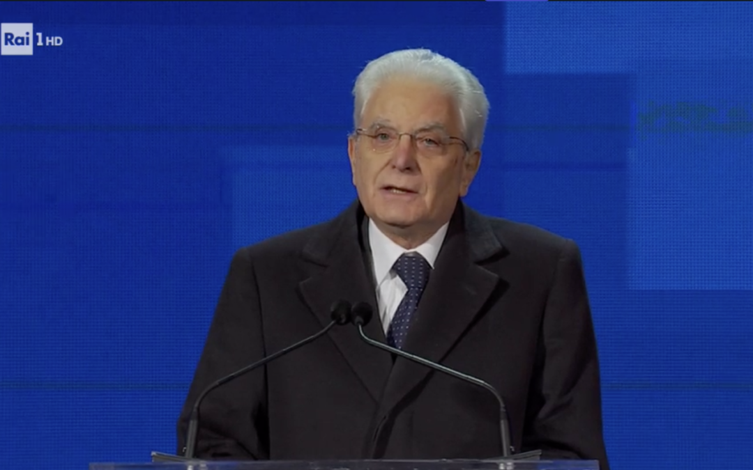 Il discorso di Sergio Mattarella