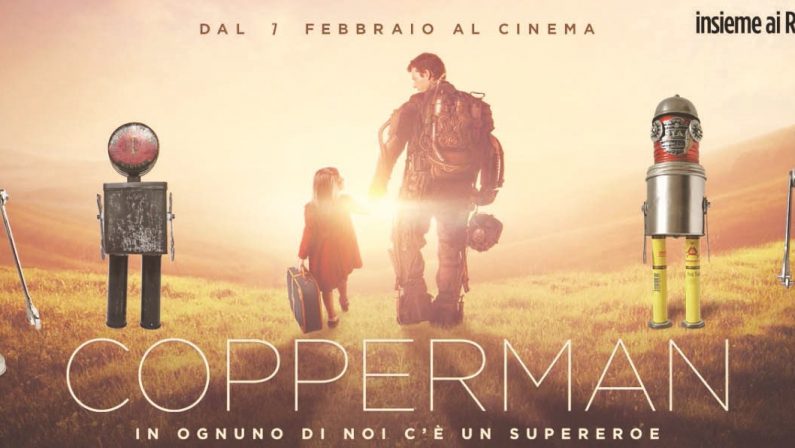 Le opere di Massimo Sirelli conquistano il cinema  Robot dell’artista catanzarese nel film “Copperman”
