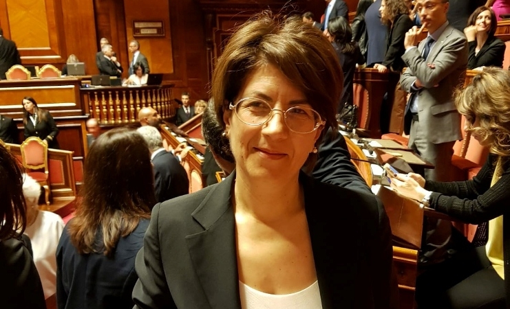 La senatrice Rosa Silvana Abate