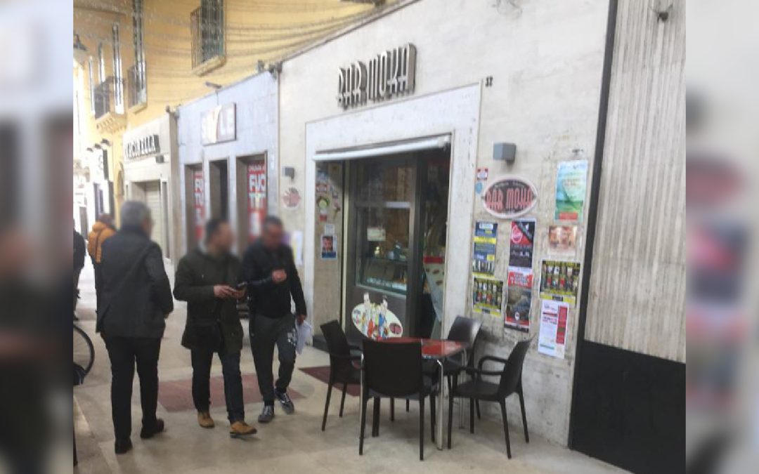 Il bar Moka a Crotone