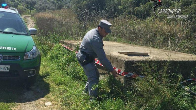 Percolato dalle vasche metalliche della vecchia discaricaScatta il sequestro e la denuncia a Corigliano Rossano