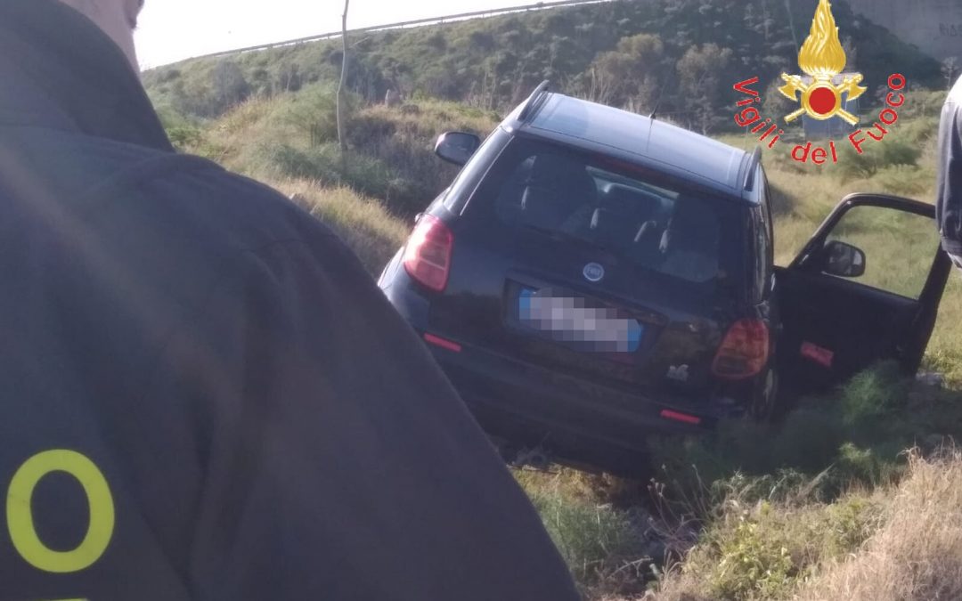 L'auto coinvolta nell'incidente