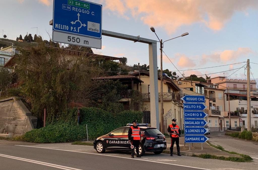 I carabinieri di Melito Porto Salvo