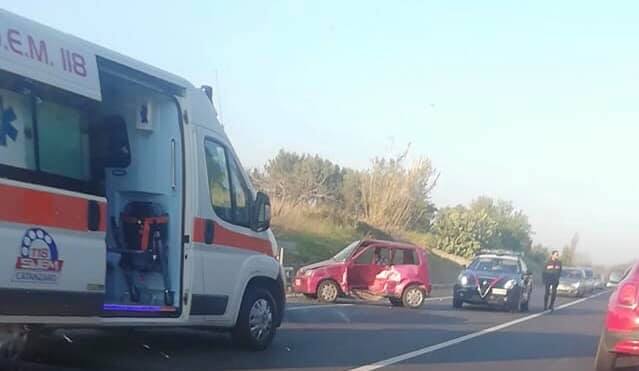 L'auto condotta dall'anziano