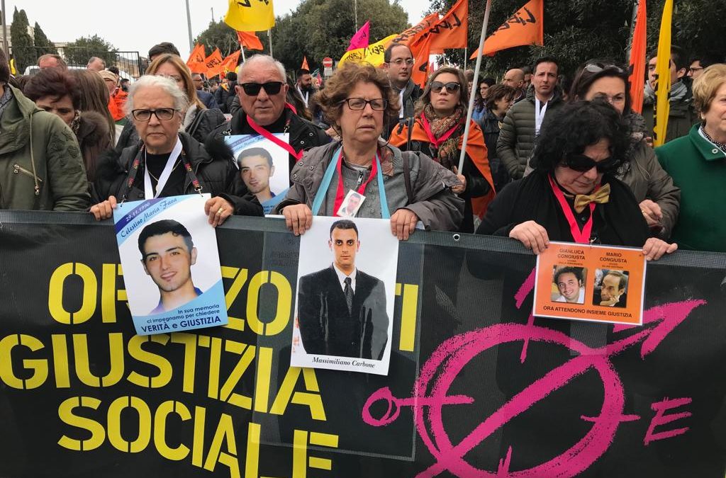 Il corteo di Libera a Catanzaro