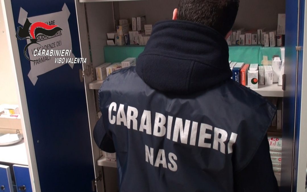 L'ispezione dei Nas nell'ospedale di Vibo Valentia