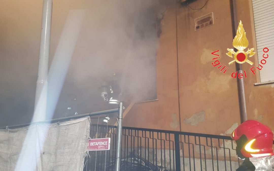 L'incendio nella scuola