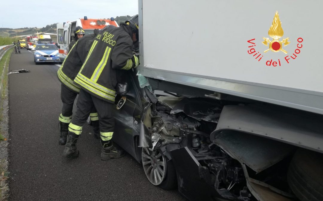 L'incidente in autostrada