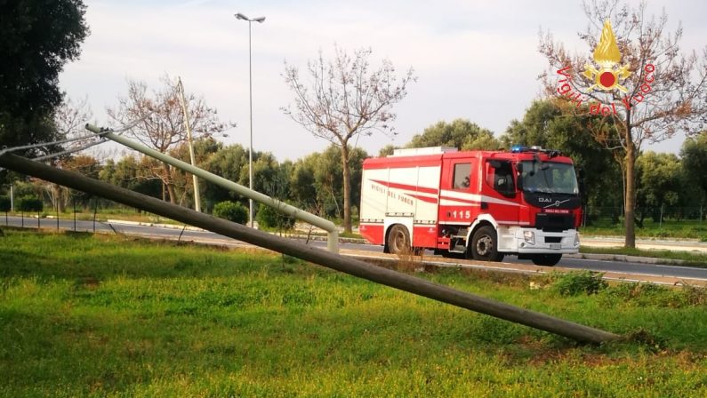 Pali Telecom tagliati per rubare i cavi in rameDanneggiata la rete a Lamezia, avviate indagini