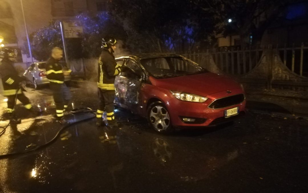 L'auto del segretario Lo Moro
