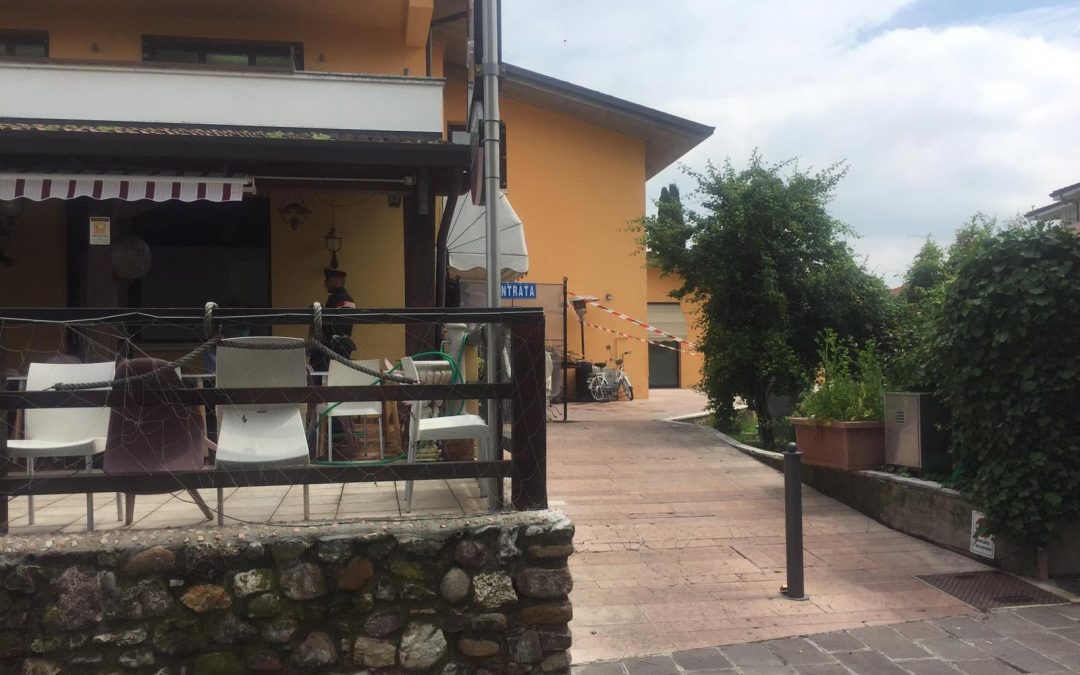 Il luogo della sparatoria