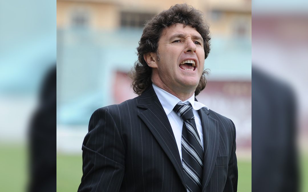 L'allenatore della Vibonese, Angelo Galfano