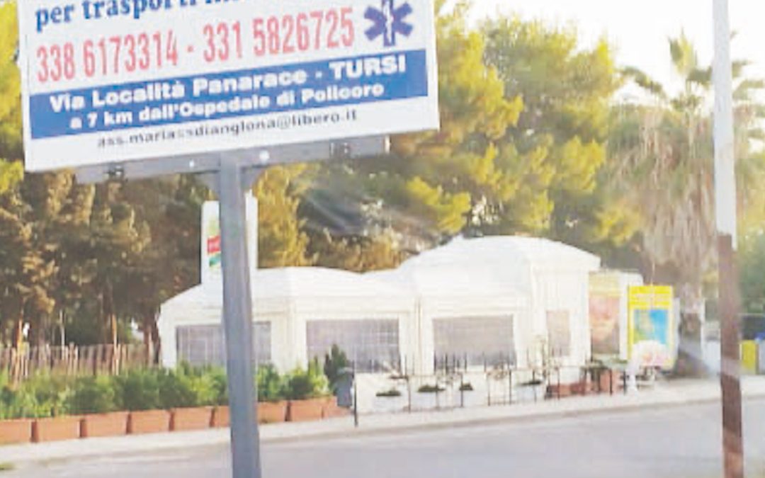 Il luogo dell'agguato dell'ottobre 2019