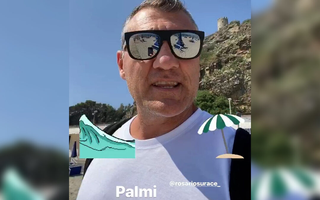 Una delle stories di Christian Vieri
