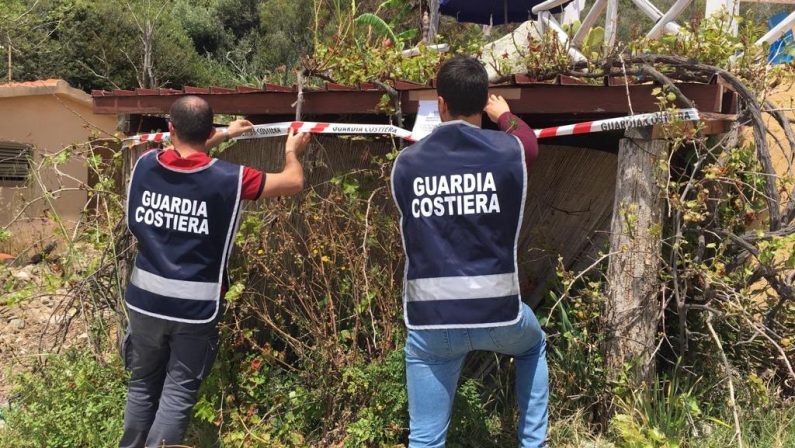 Sequestrata una costruzione abusiva in provincia di Vibo Valentia