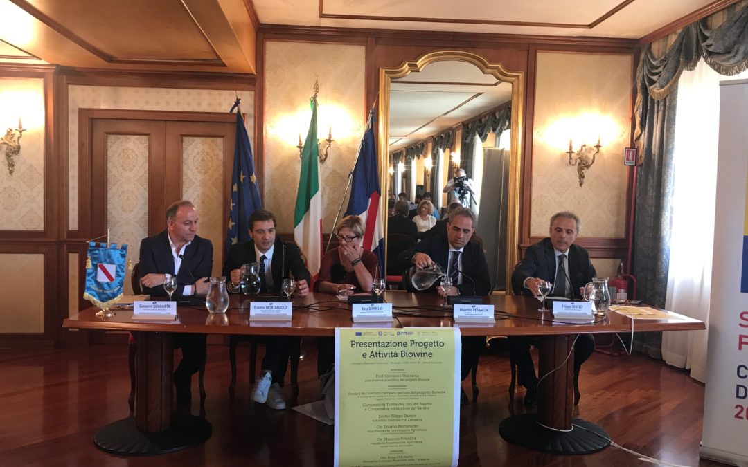 Campania: presentato il progetto BioWine
