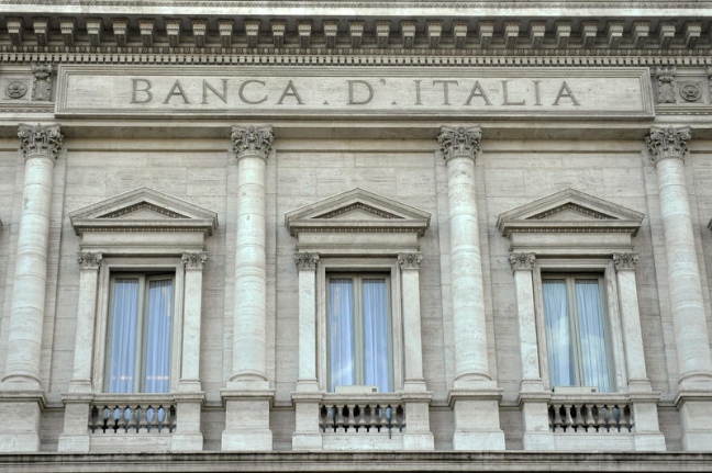 La sede della Banca d'Italia