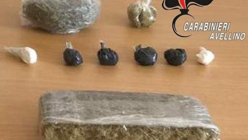 Spaccio di droga: i carabinieri arrestano un 33enne irpino: sostanze sequestrate