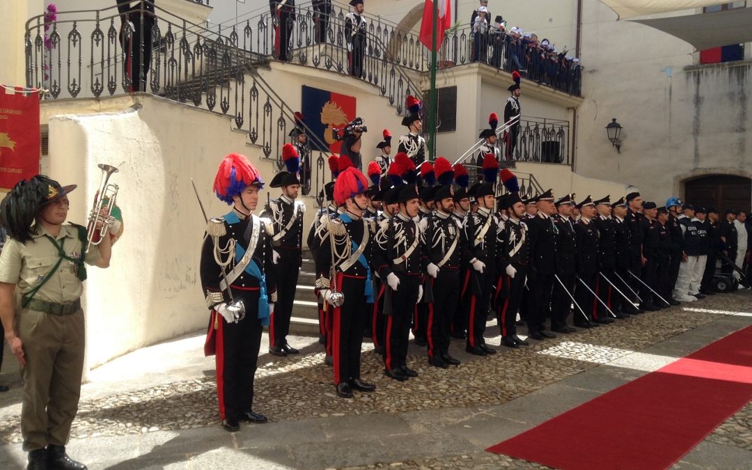 Un momento delle celebrazioni a Cosenza