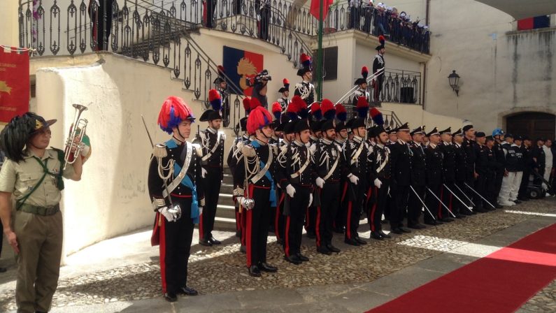 Carabinieri, celebrato in Calabria il 205° anniversario«Impegno quotidiano per garantire la sicurezza»
