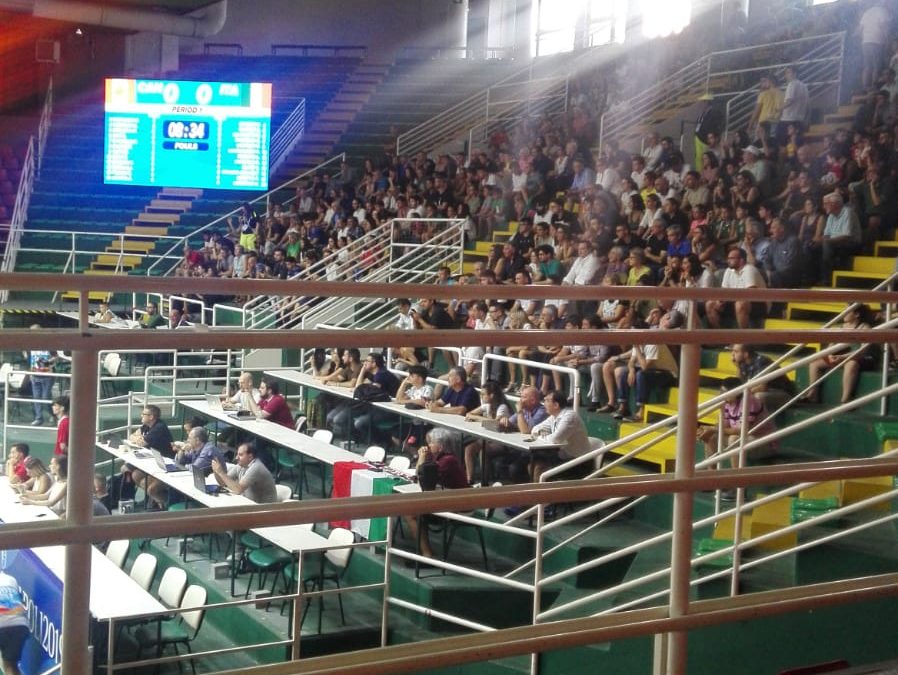 Universiadi, anche al Paladellmauro di Avellino si alza il sipario: in campo Italia Canada