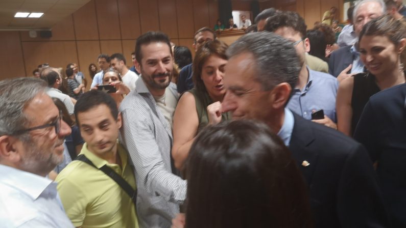 FOTO - Nicola Leone nuovo rettore dell'UniCalLe immagini dei festeggiamenti nell'aula magna