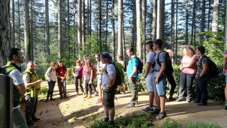 FOTO - Sbarca nel parco della Sila il progetto Montagna Maestra