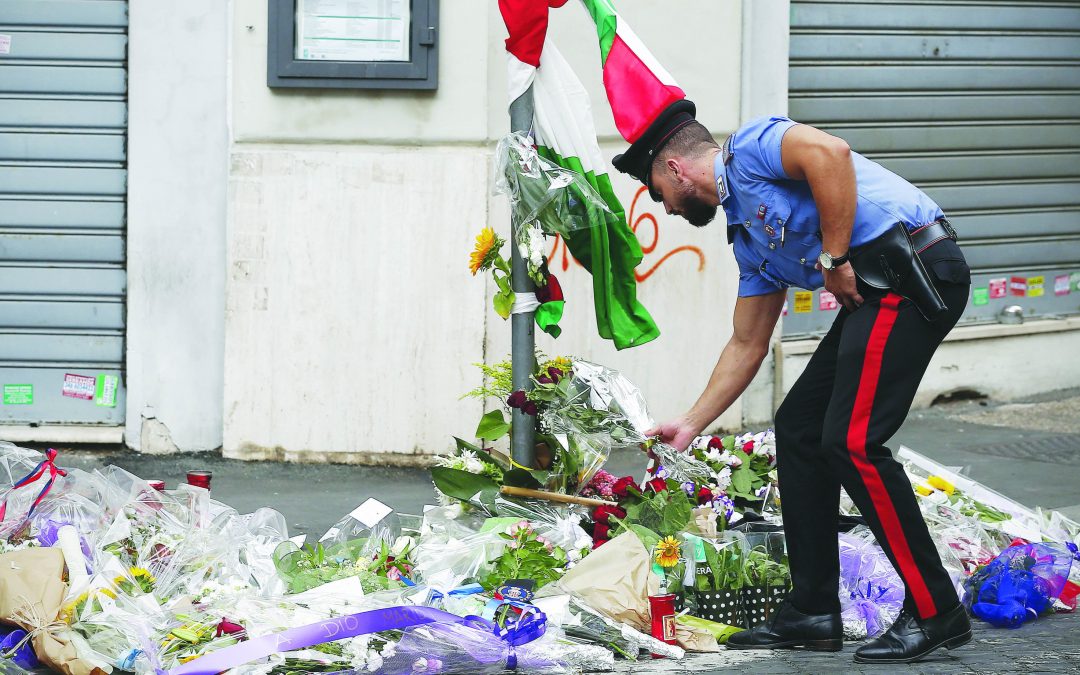 Carabiniere ucciso, oggi i funerali a Somma Vesuviana