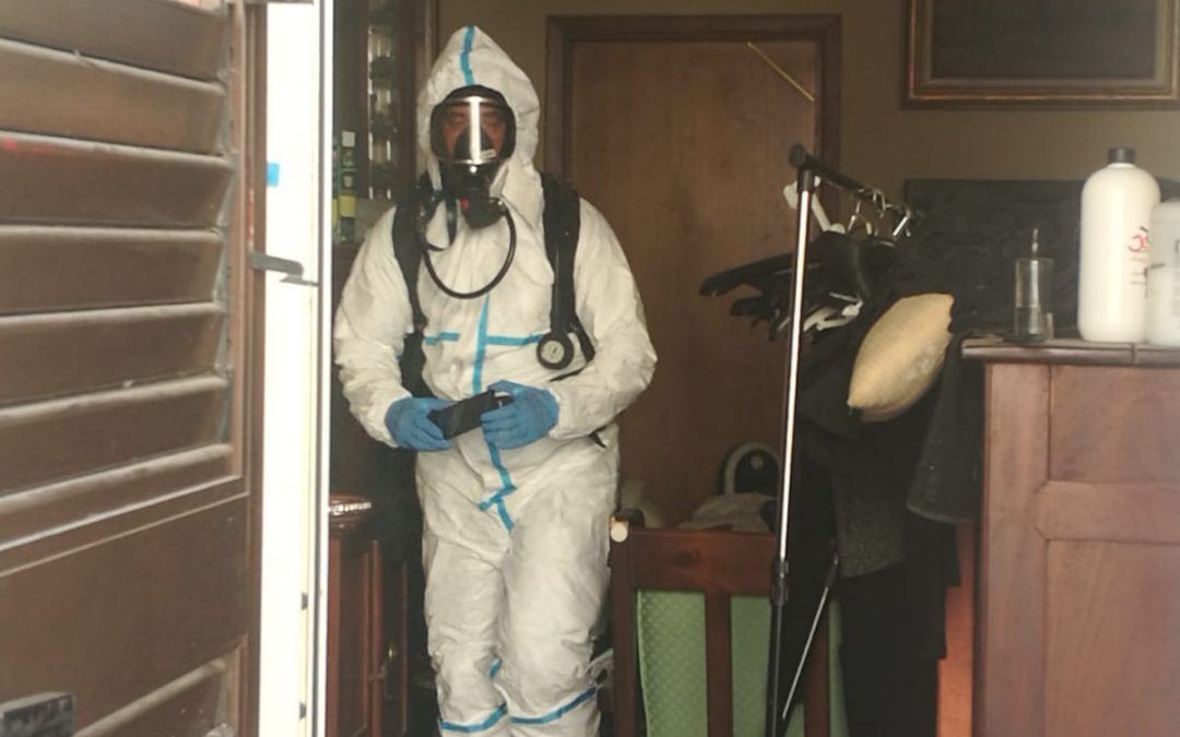 L'abitazione dove è stato rinvenuto il cadavere