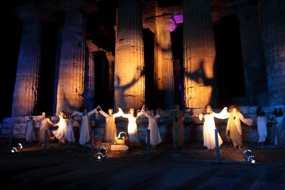 Al Parco Archeologico di Paestum IX° Rassegna Teatrale estiva “…dal mito a + ∞”