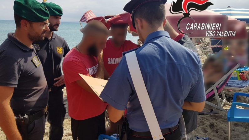 Maxi sequestro di lidi balneari abusivi nel viboneseSigilli a 7 strutture, sequestrati quasi 500 ombrelloni