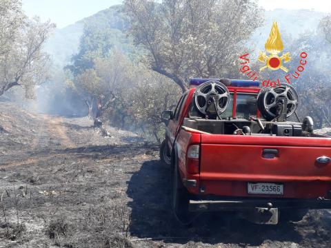 incendio catanzaro via mottola 