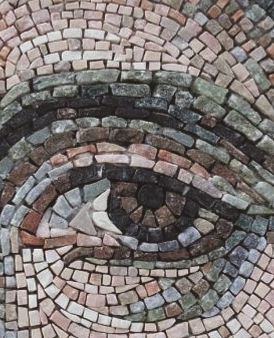 Particolare di un mosaico