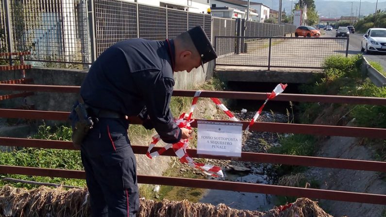 Liquami in mare, sequestrati condotta e fossoLa scoperta dei carabinieri a Corigliano Rossano