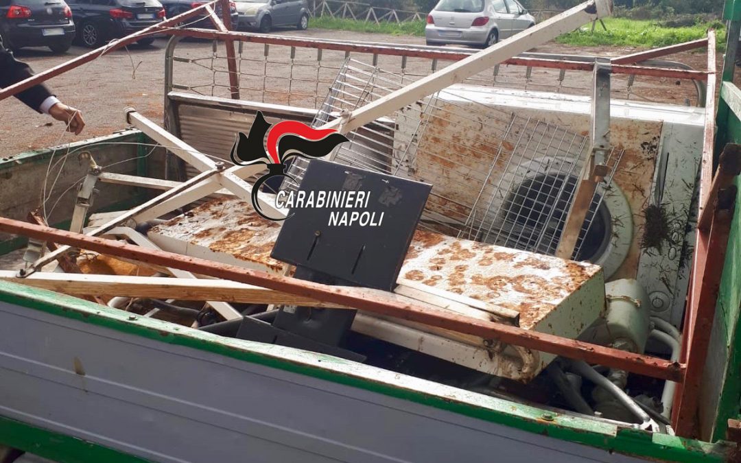 Raccolta e trasporto illeciti di rifiuti, due arresti