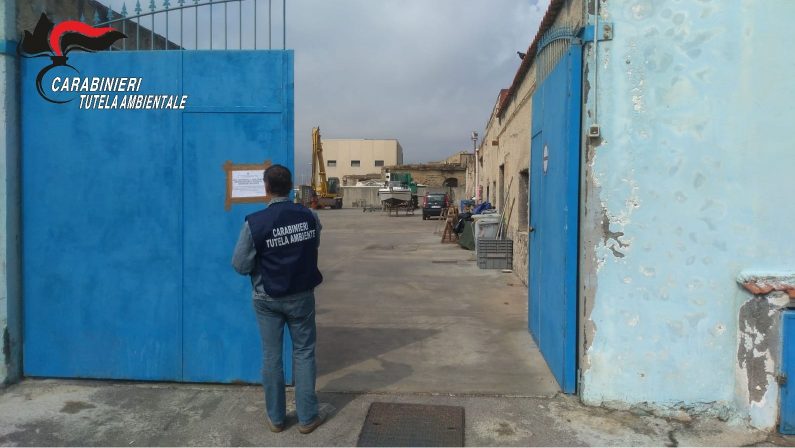 Sequestrato cantiere navale a Napoli per smaltimento illecito di rifiuti speciali