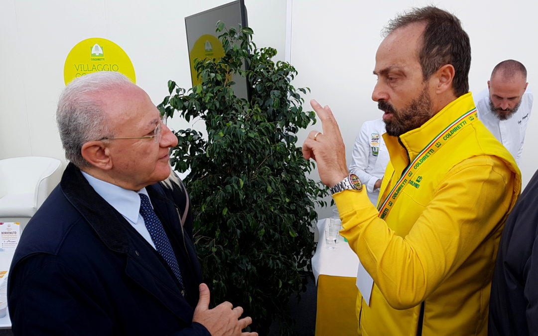 Coldiretti Campania a De Luca: situazione fuori controllo, graduatorie inattendibili