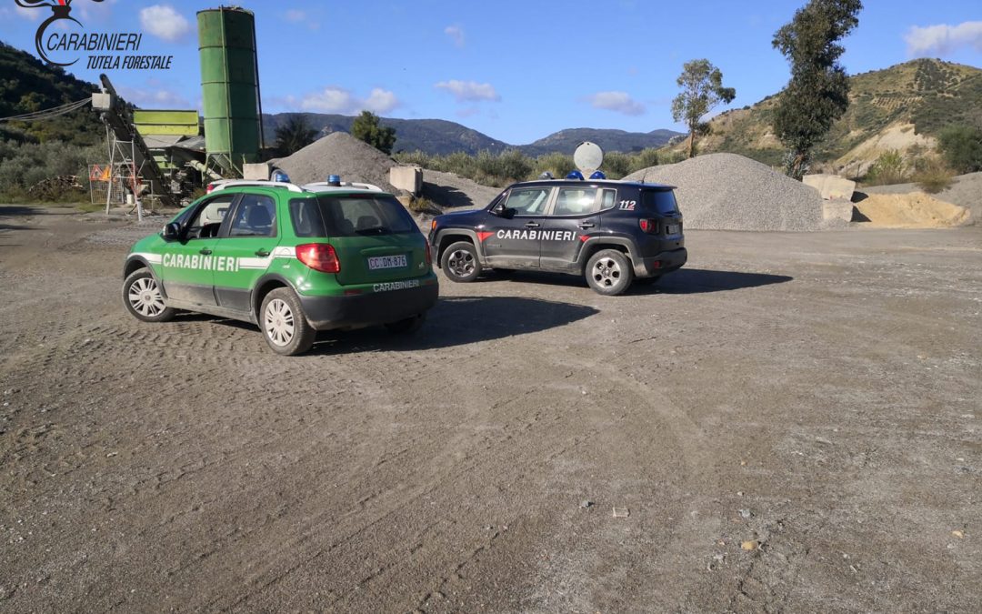 Ambiente: impianto di calcestruzzi sequestrato nel Cosentino, una denuncia