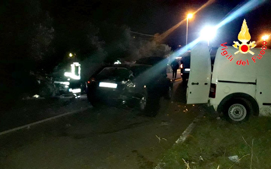 Incidente stradale a Lamezia, sei persone ferite e traffico bloccato