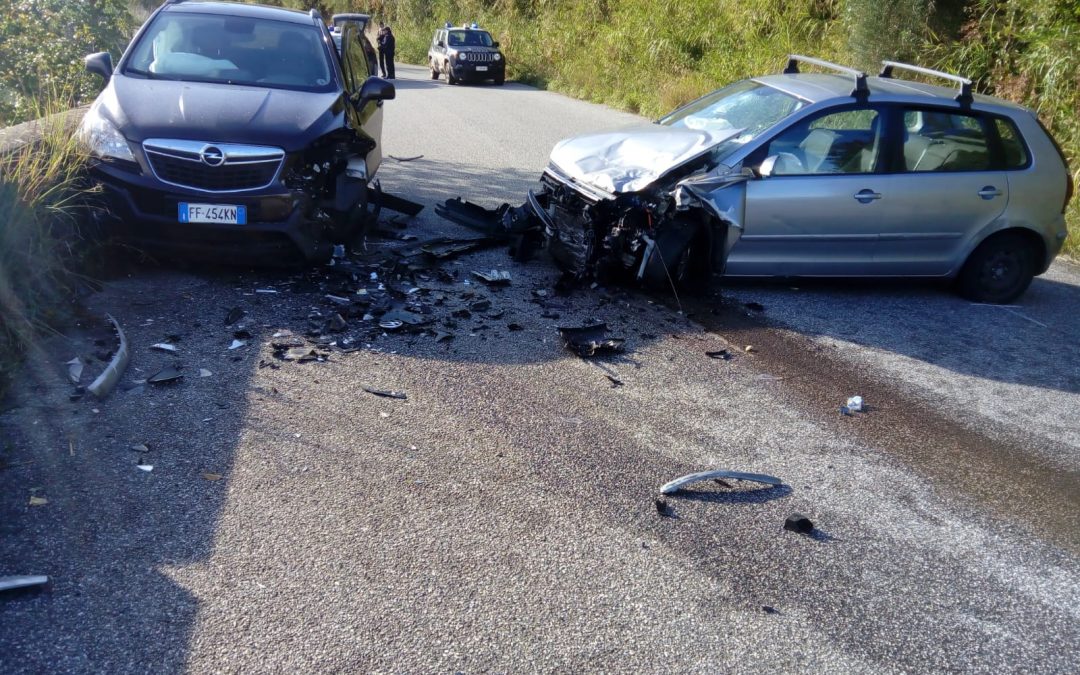Incidente stradale nel Vibonese, grave una donna. Ferite altre due persone