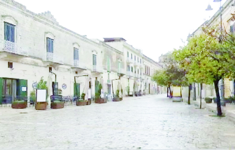 Matera vuota per allerta meteo: ecco come apparivano ieri i Sassi, una domenica insolitamente desolata