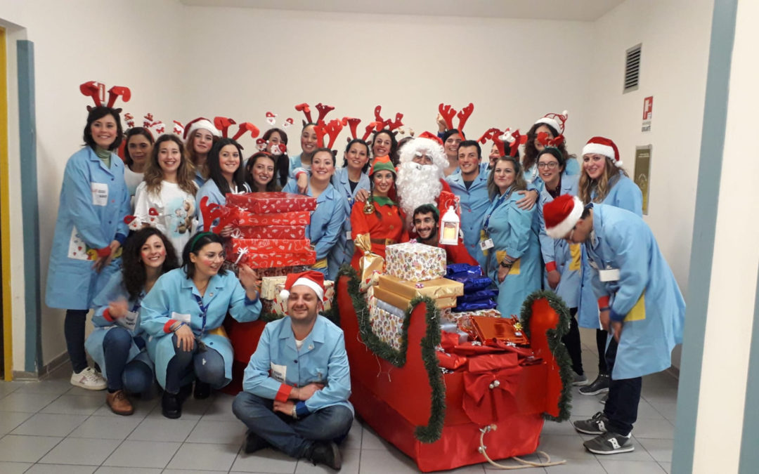 I volontari dell’Abio portano il Natale all’Annunziata di Cosenza