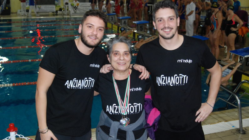 Nuoto Master, podio a Vibo Valentia per gli Anzianotti alle spalle della Asd Cosenza