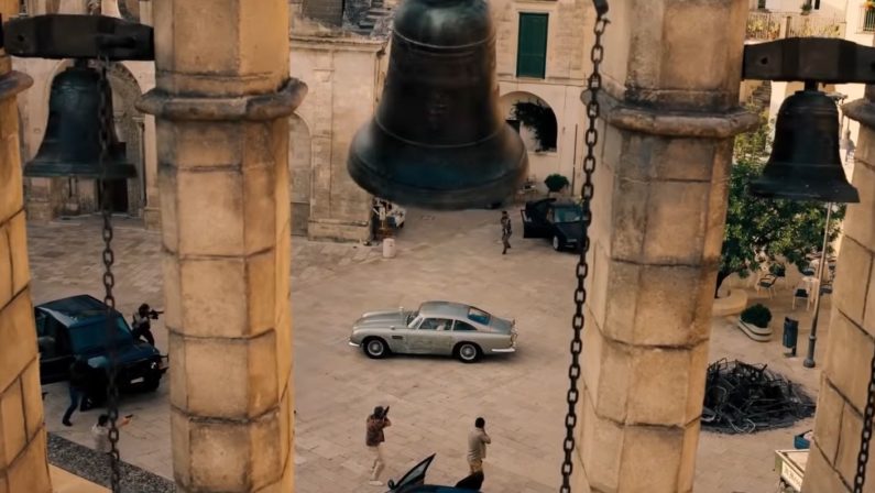 Ecco le prime immagini di "No time to die", l'ultimo film di James Bond girato a Matera - VIDEO