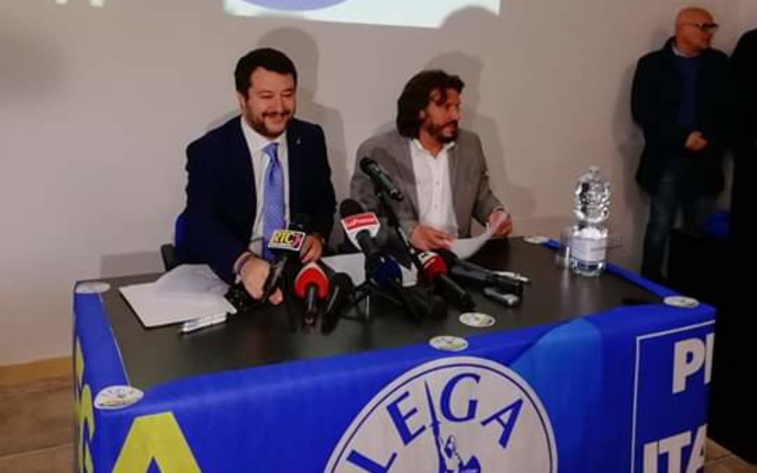 Salvini a Catanzaro: «Privilegeremo i calabresi che vogliono tornare nella loro terra»
