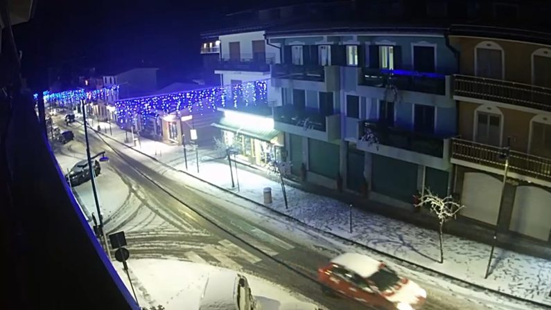 Nevica in Sila, sospiro di sollievo per gli operatori turistici