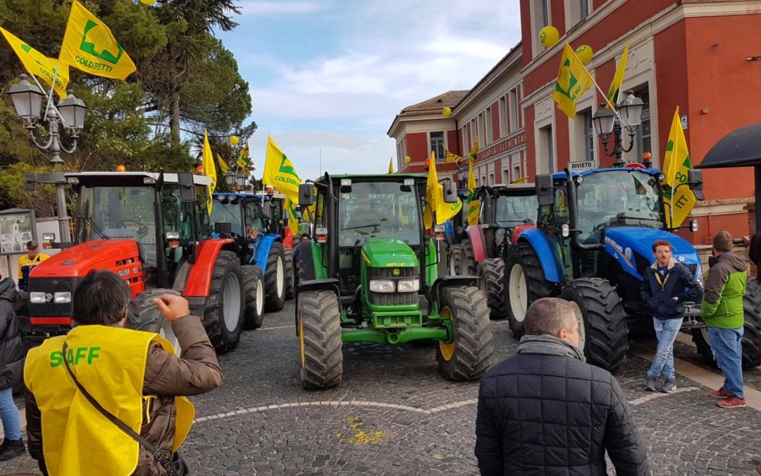 Benevento: 250 trattori a Pietrelcina per la Festa del Ringraziamento