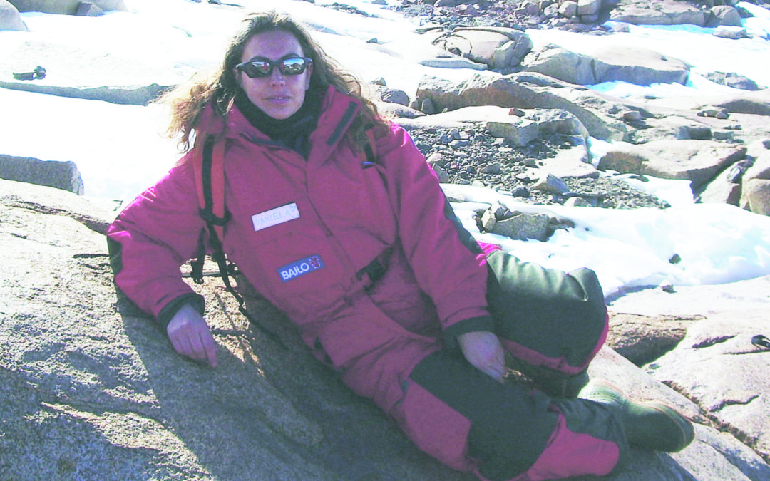 Daniela Pellegrino in Antartide